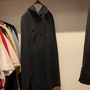 Black Skater Designed Hoodie